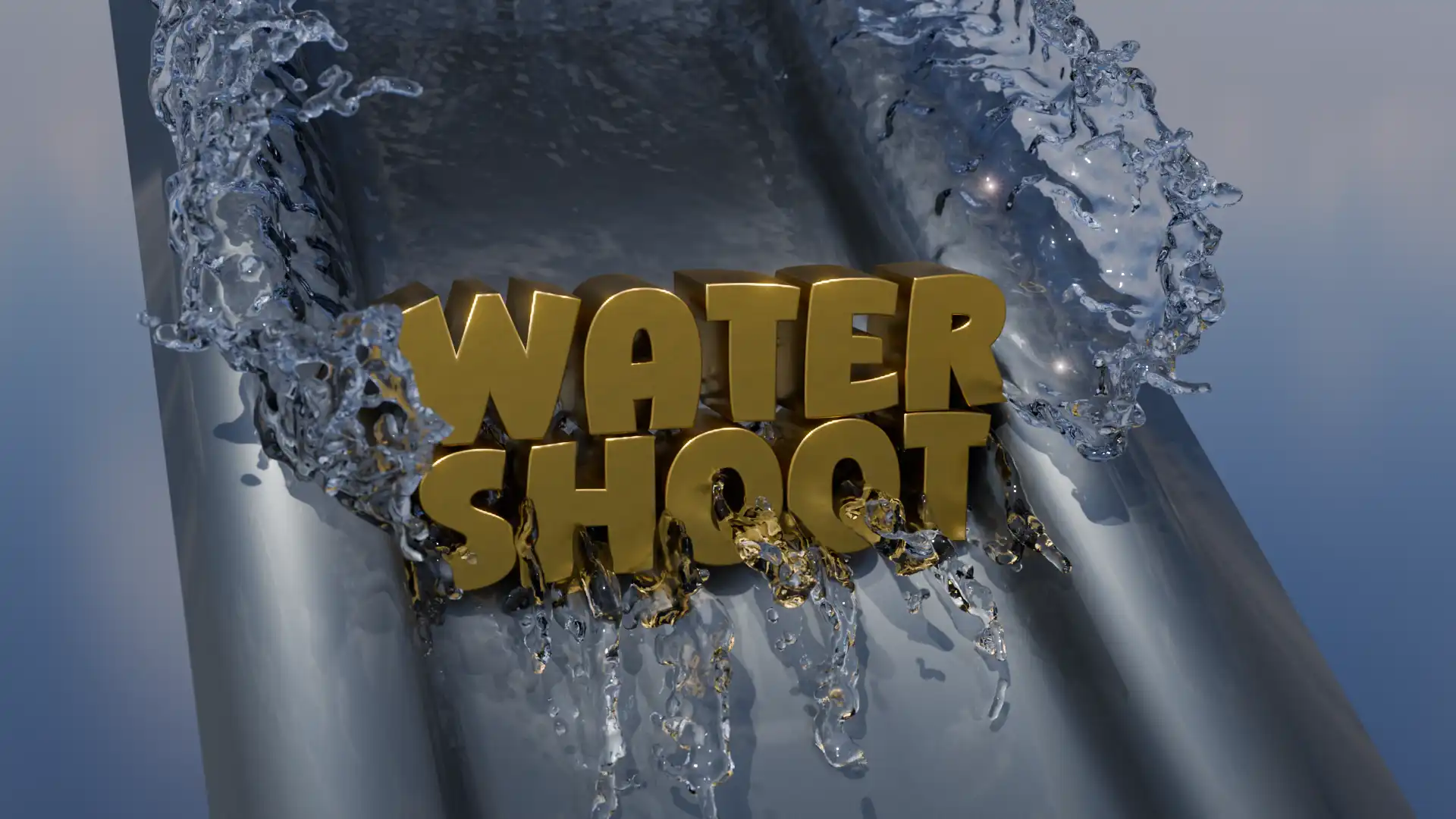 Water Shoot - Blender Effect