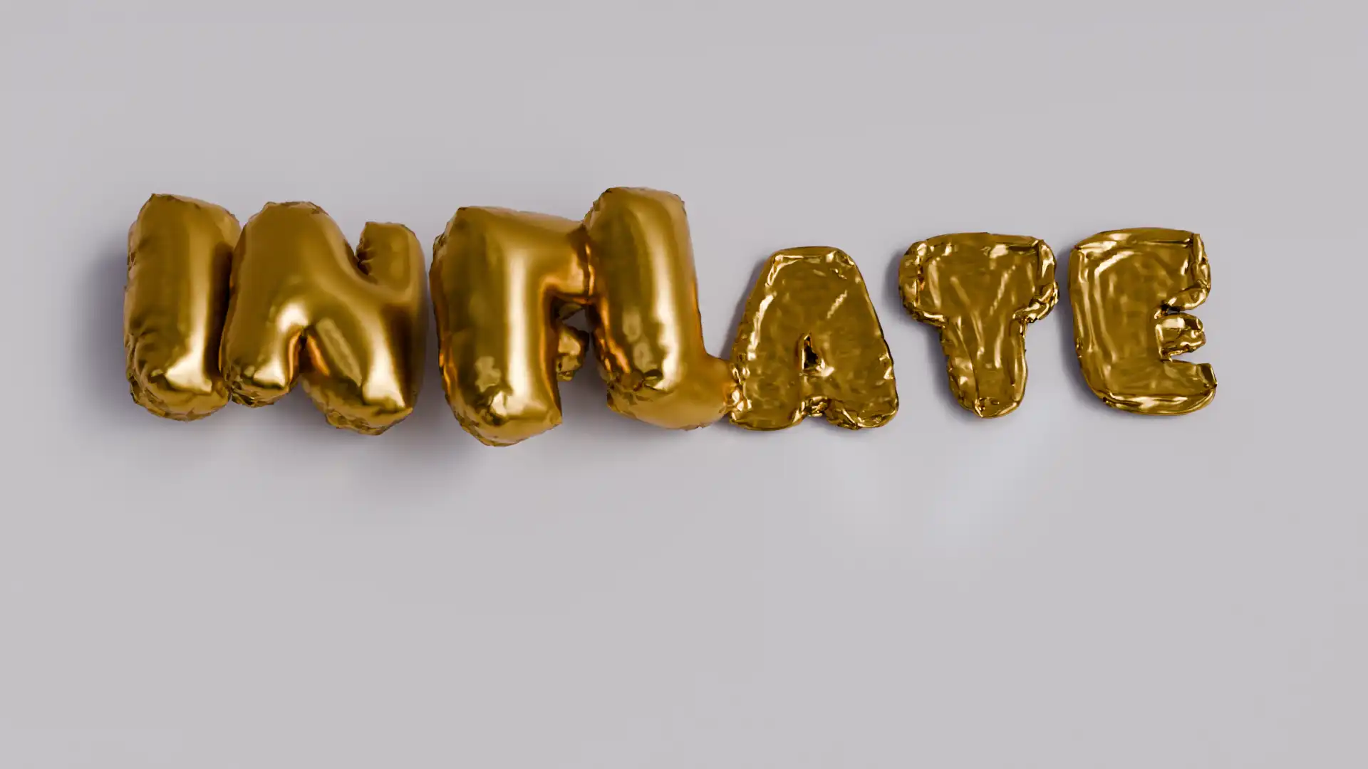 Inflated Bubbles - Blender Effect