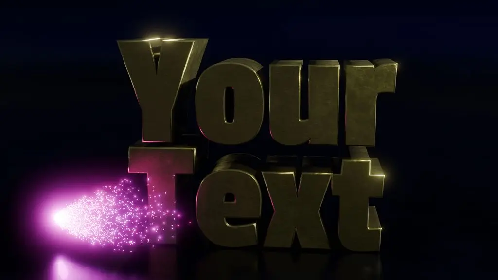 Particle Dust - Blender Effect